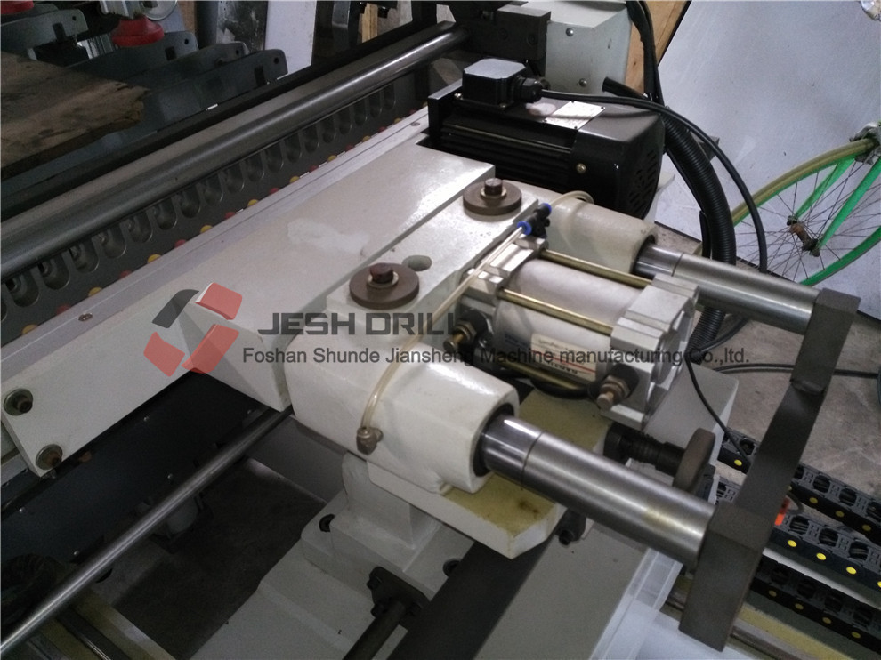 Woodworking ten line boring machine